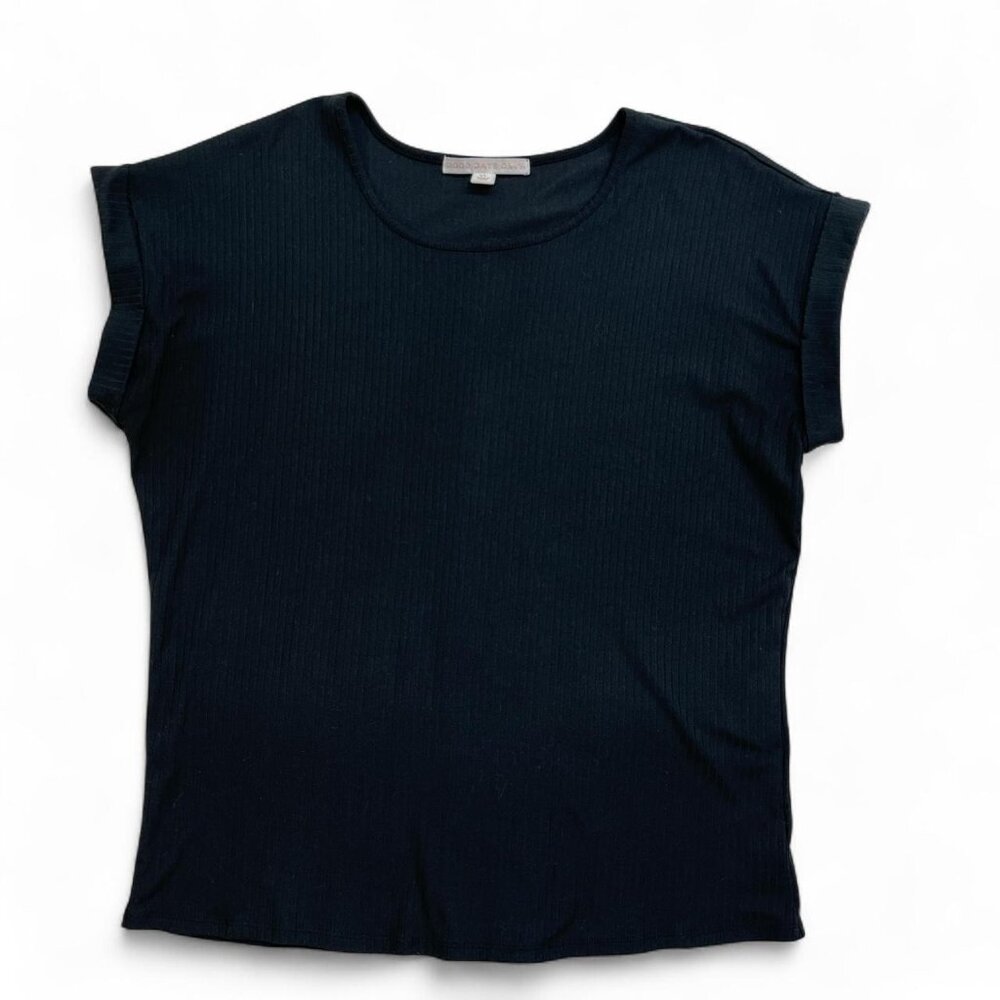 Good Days Only Women’s Black Short Sleeve Top (XL)